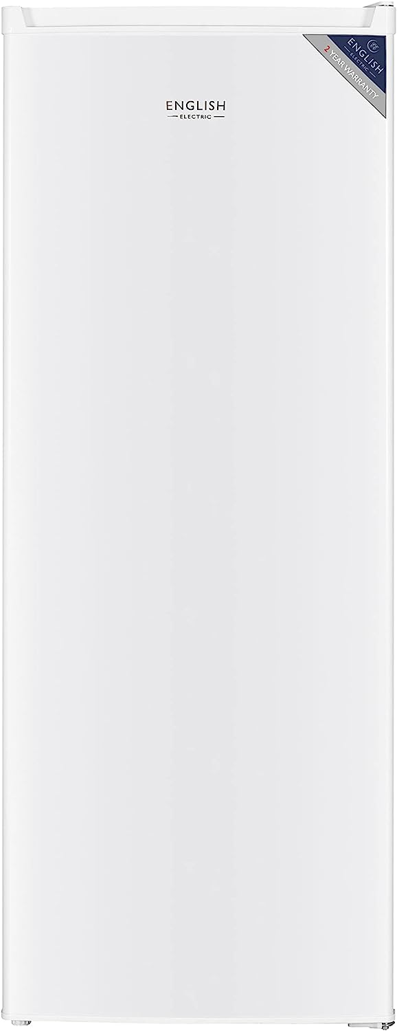 English Electric Upright Tall Freezer EEF170H 168L Litres 55cm Wide, White  : : Large Appliances